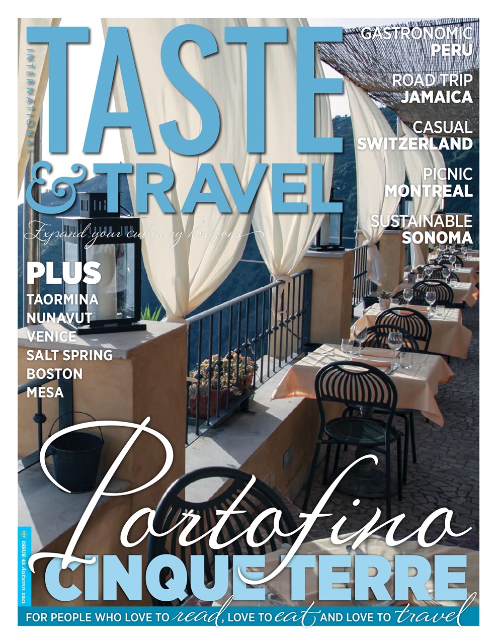 Taste & Travel International Preview Pages