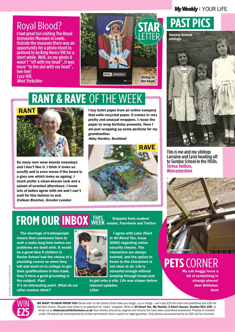 My Weekly Preview Pages