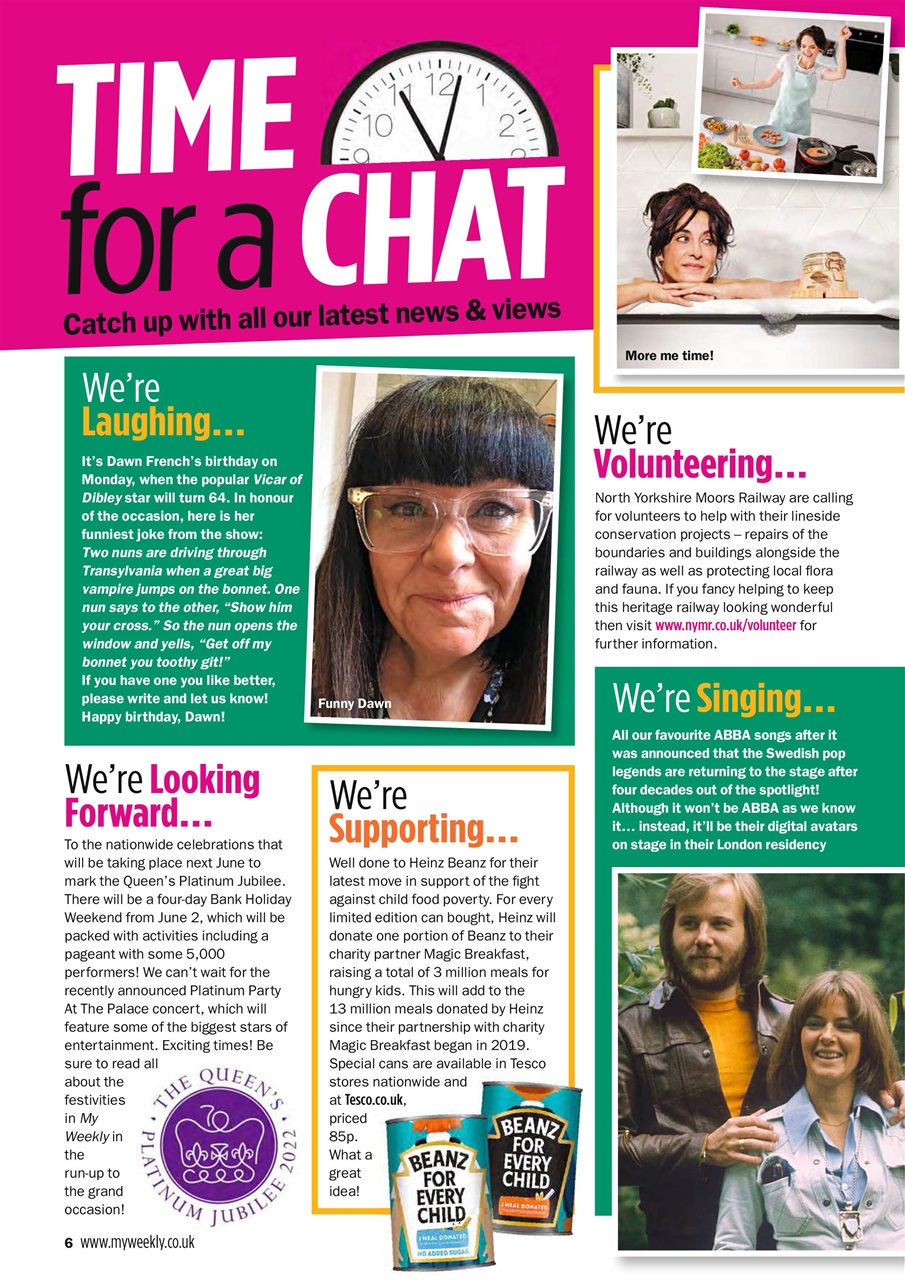 My Weekly Preview Pages