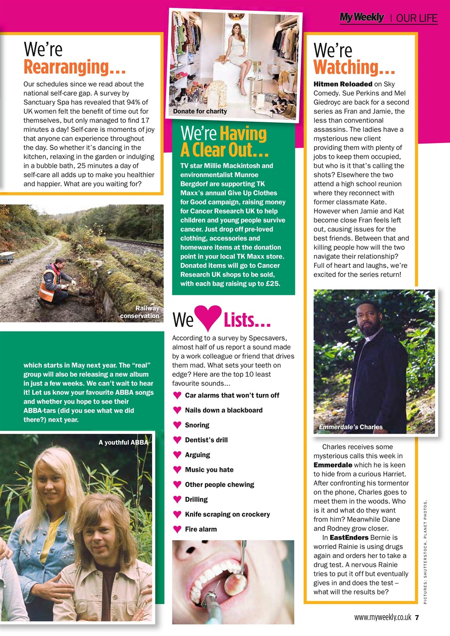 My Weekly Preview Pages