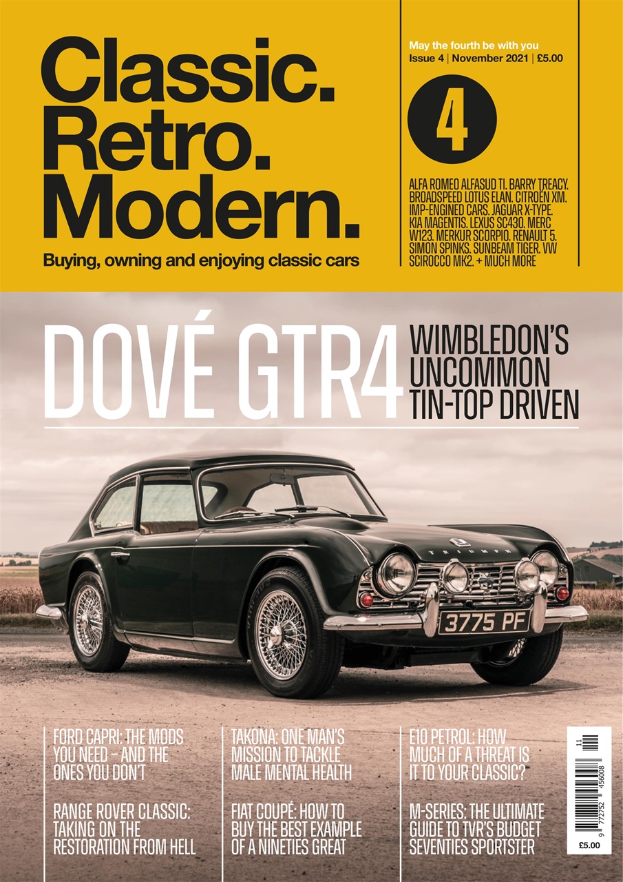 Classic Retro Modern Magazine Preview Pages