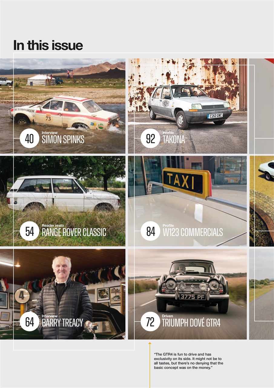 Classic Retro Modern Magazine Preview Pages