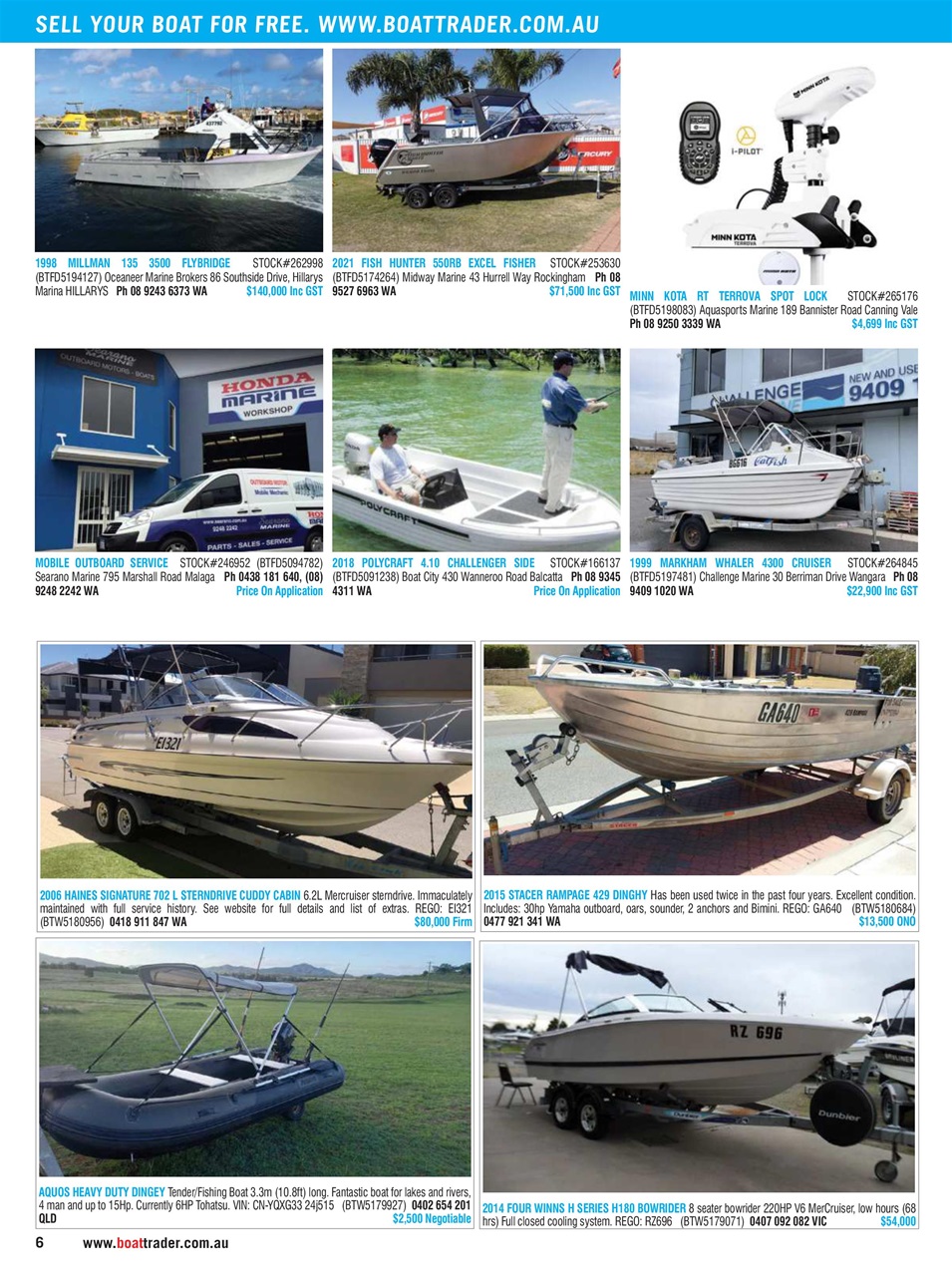 Boat Trader Australia Preview Pages