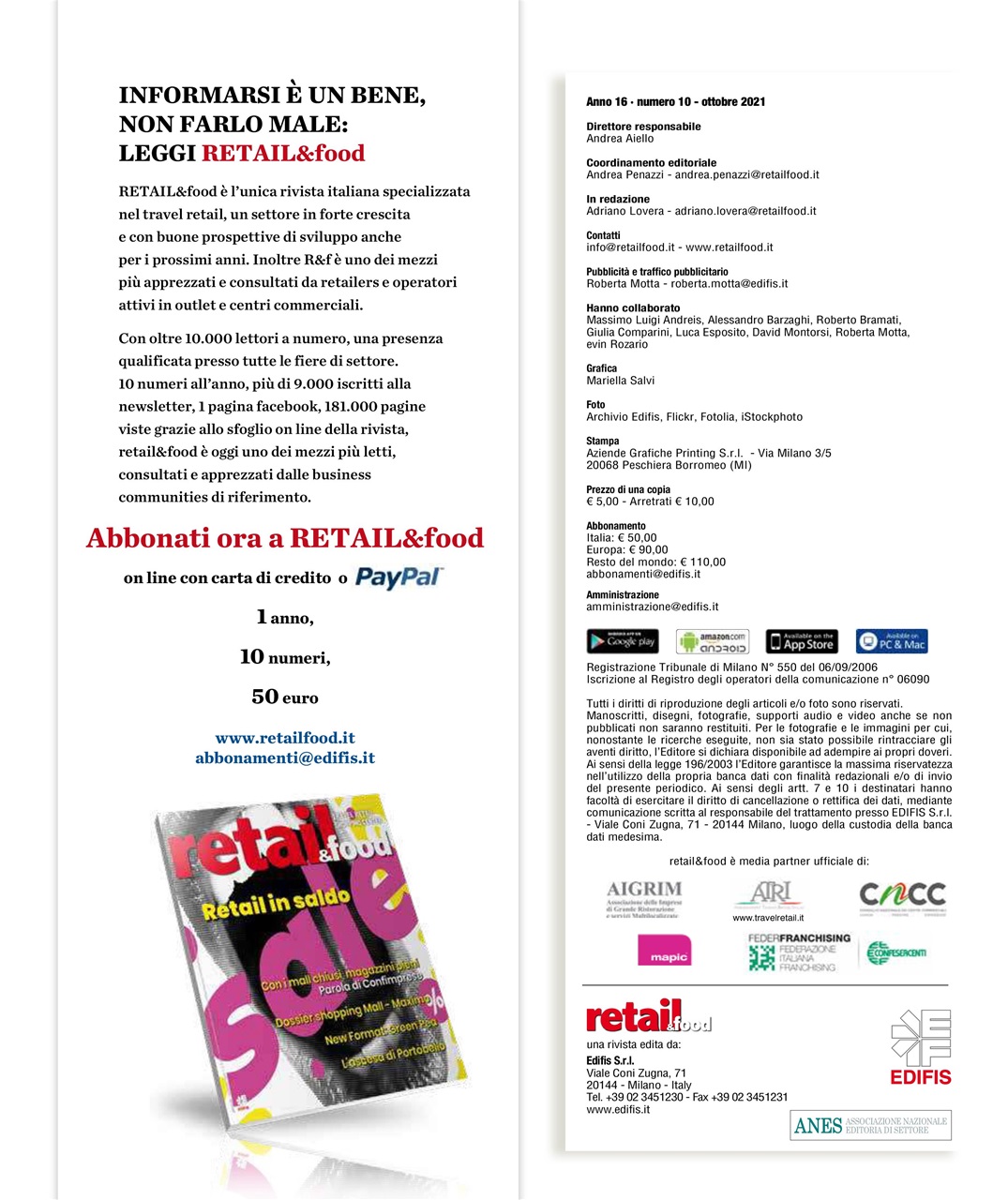 Retail&food Preview Pages