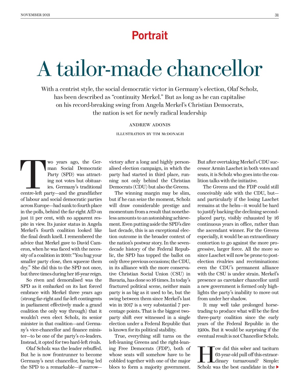 Prospect Magazine Preview Pages