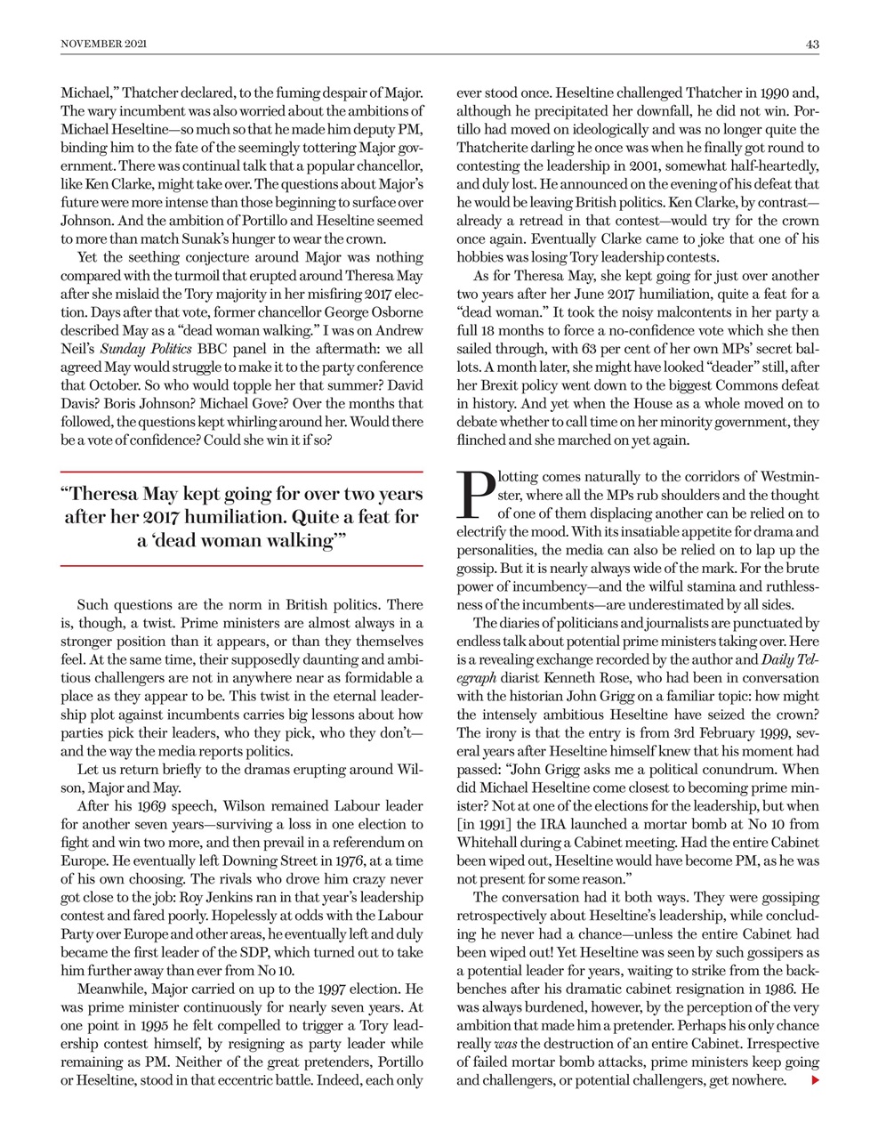 Prospect Magazine Preview Pages