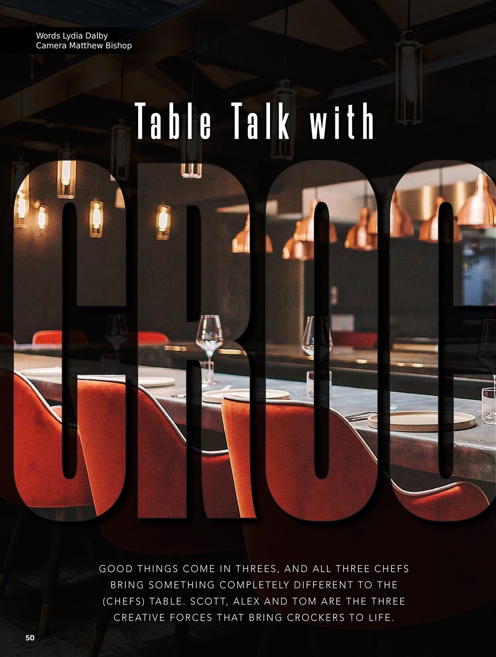 Chef & Restaurant Magazine Preview Pages