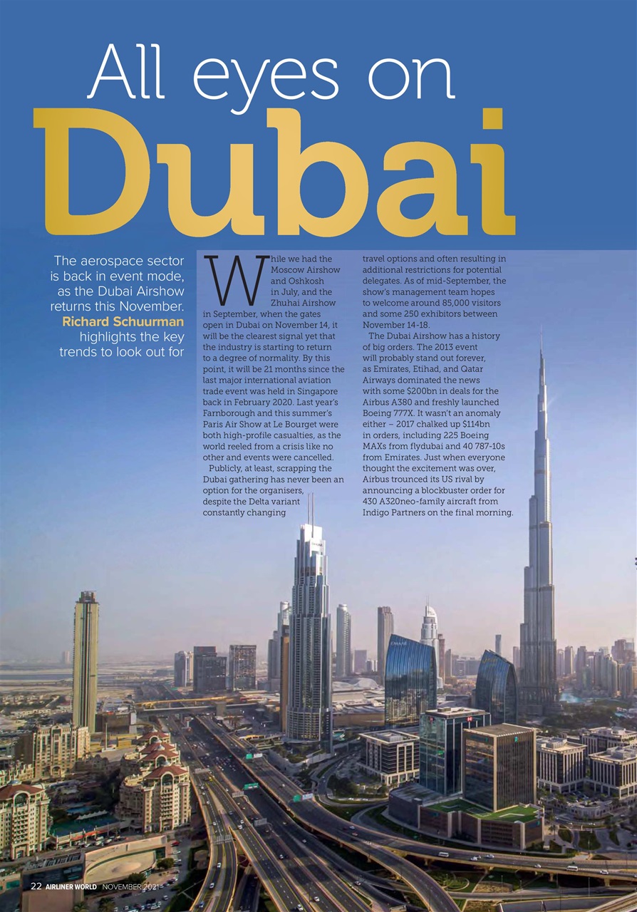 Airliner World Preview Pages