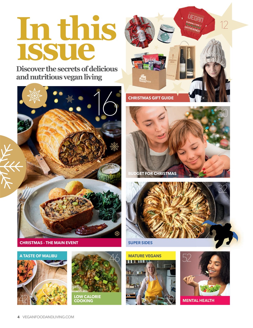 Vegan Food & Living Magazine Preview Pages