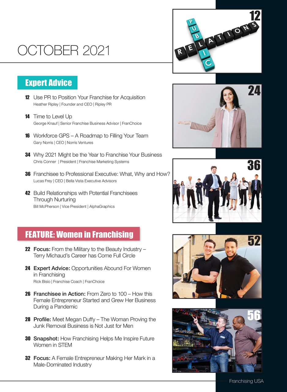 Franchising USA Preview Pages