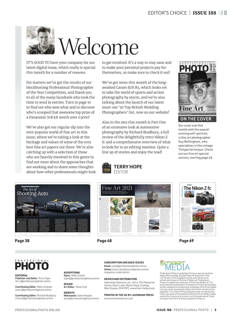 Professional Photo Preview Pages