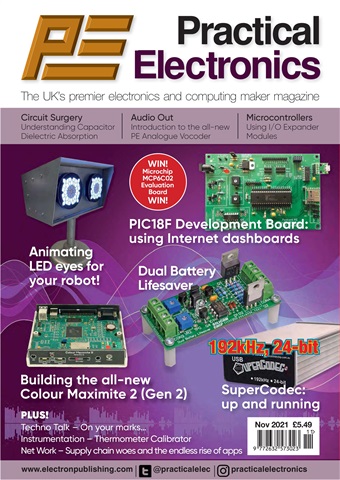 Practical Electronics issue Nov-21