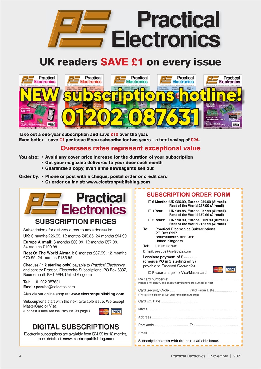 Practical Electronics Preview Pages