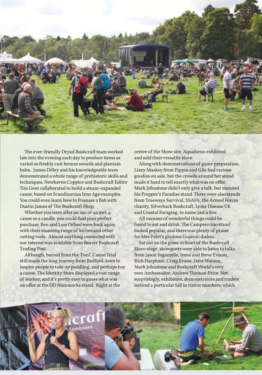 Bushcraft & Survival Skills Magazine Preview Pages