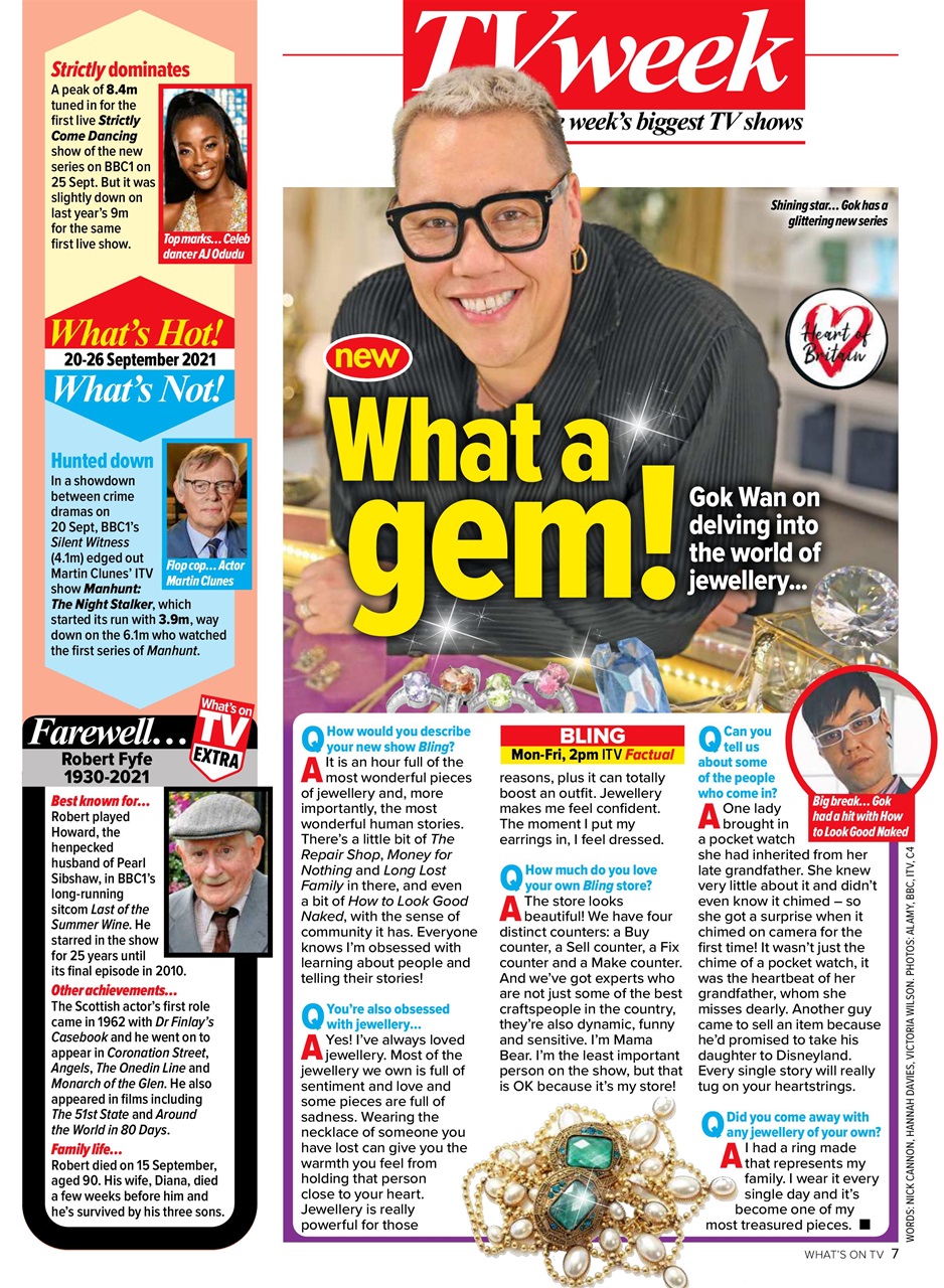 What's on TV Preview Pages