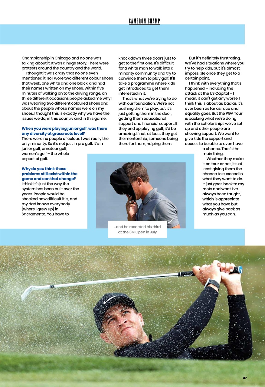 Golf Monthly Preview Pages