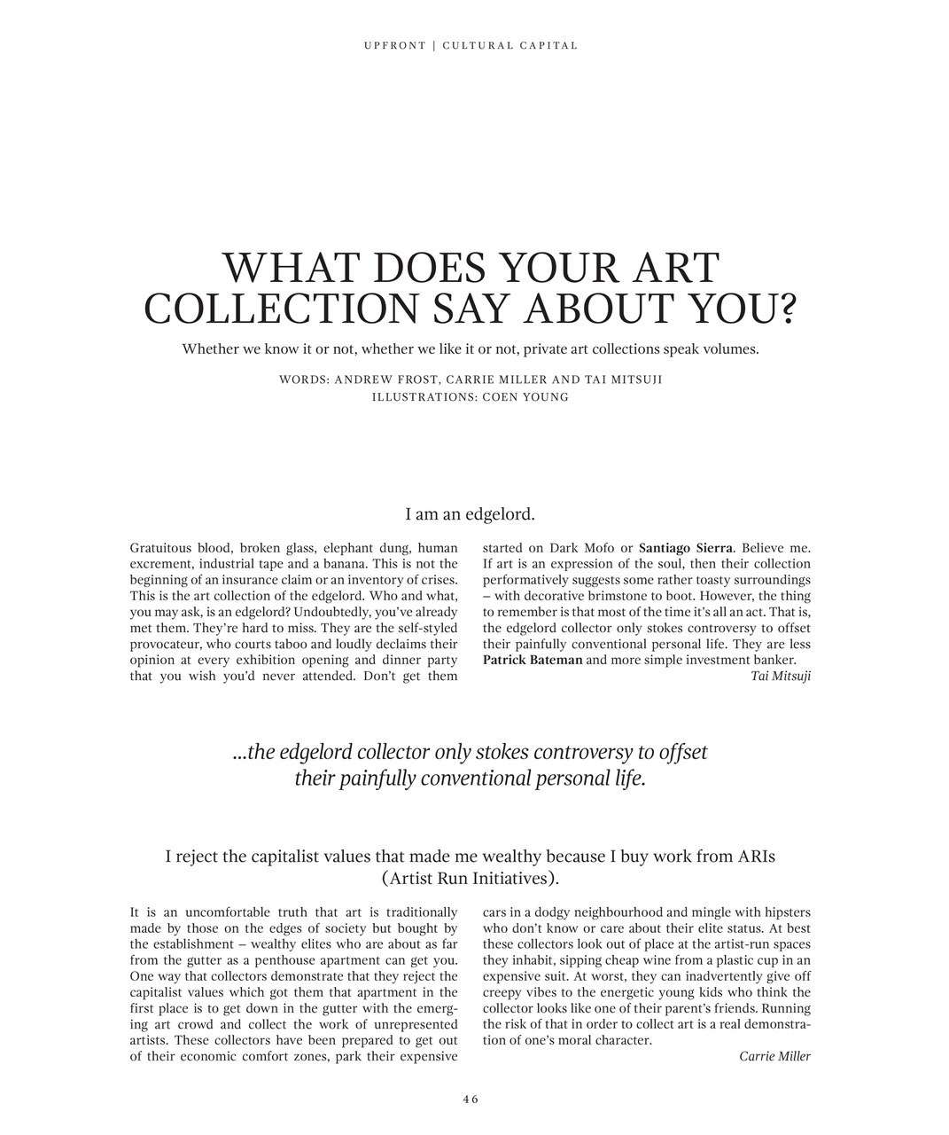 Art Collector Preview Pages