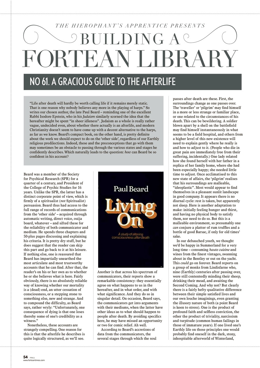 Fortean Times Preview Pages