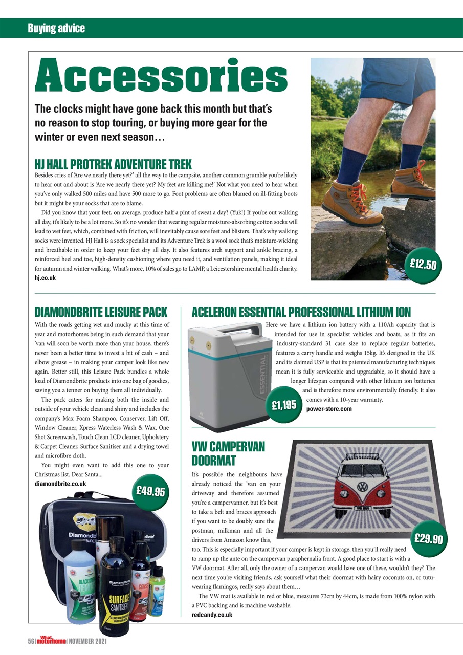 What Motorhome magazine Preview Pages