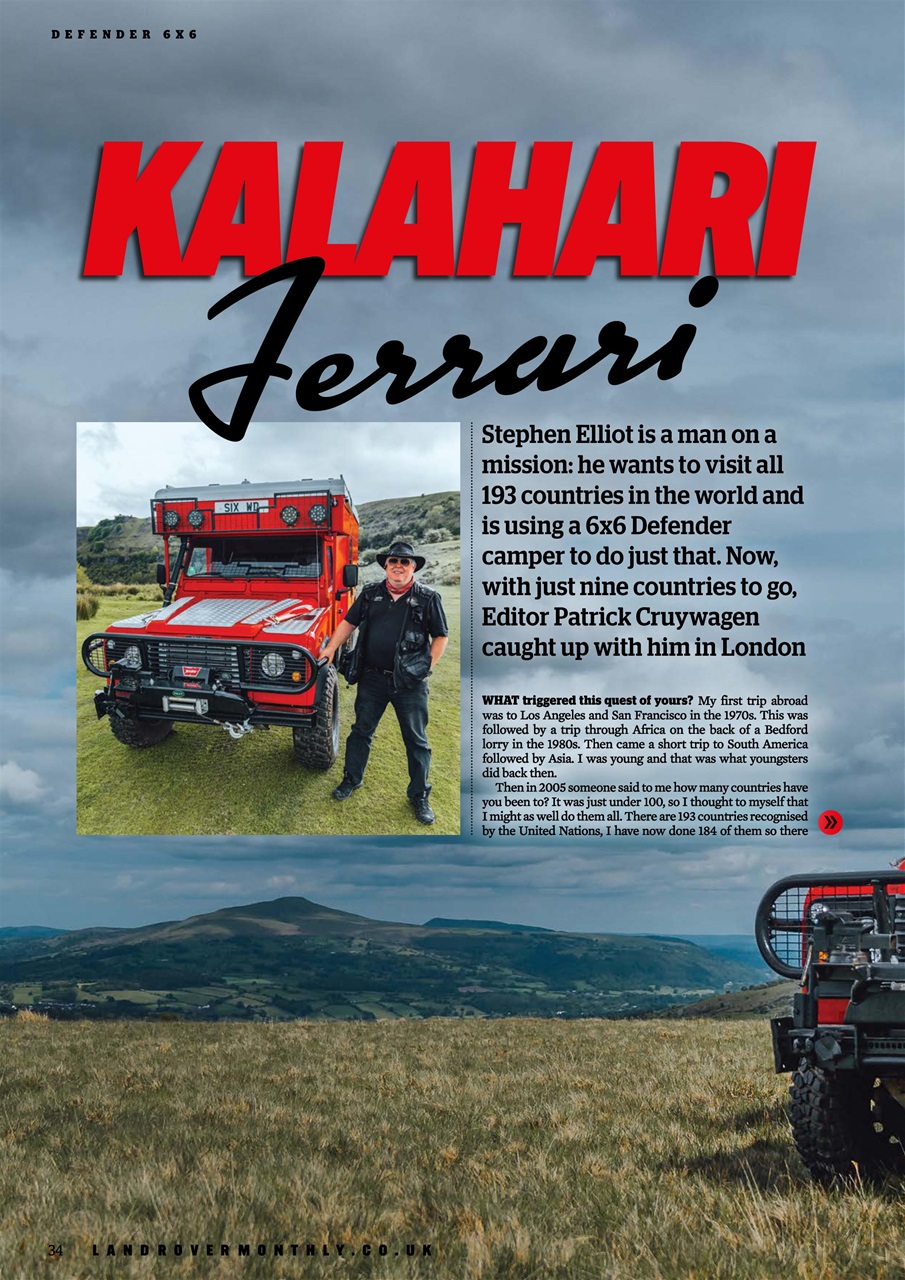 Land Rover Monthly Preview Pages