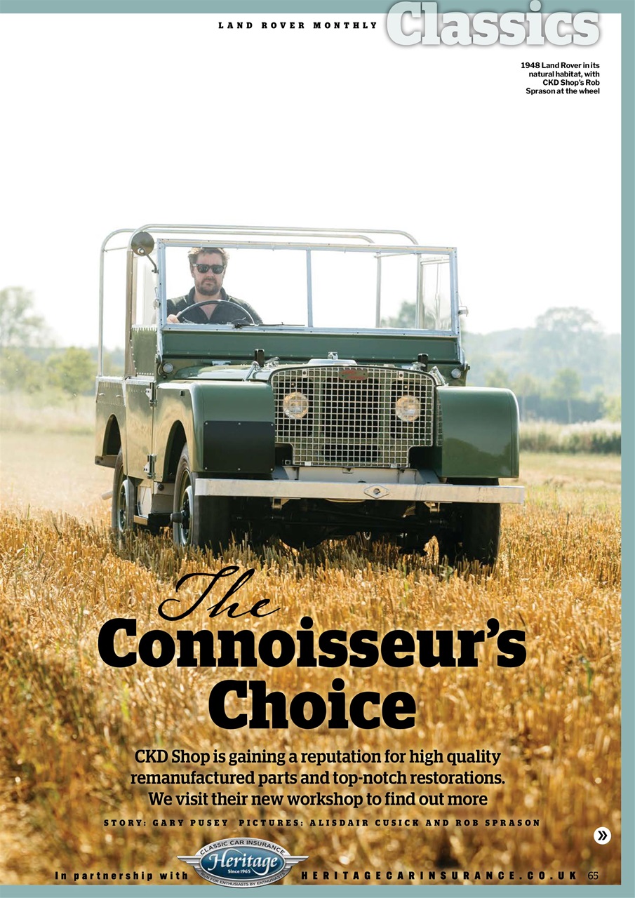 Land Rover Monthly Preview Pages