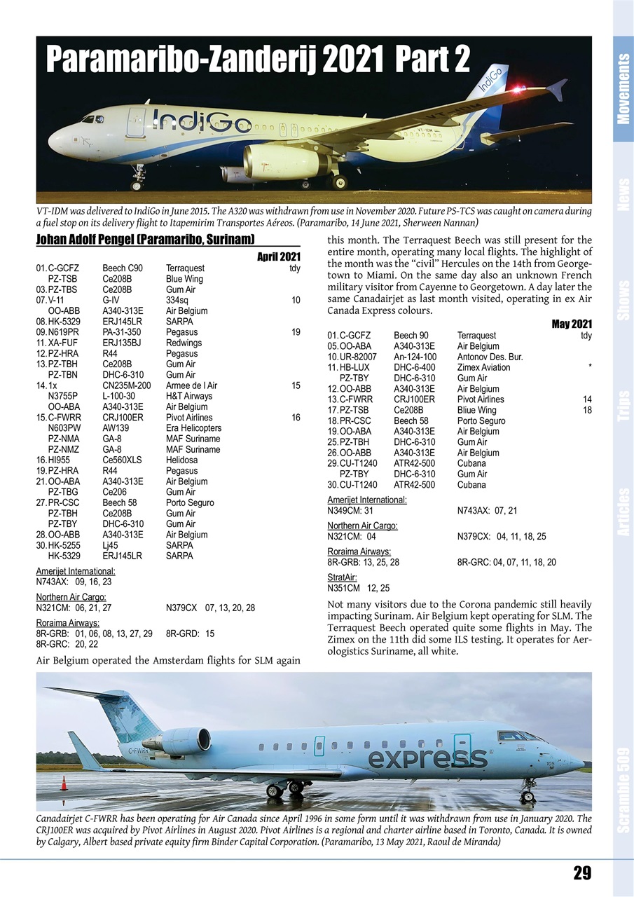 Scramble Magazine Preview Pages