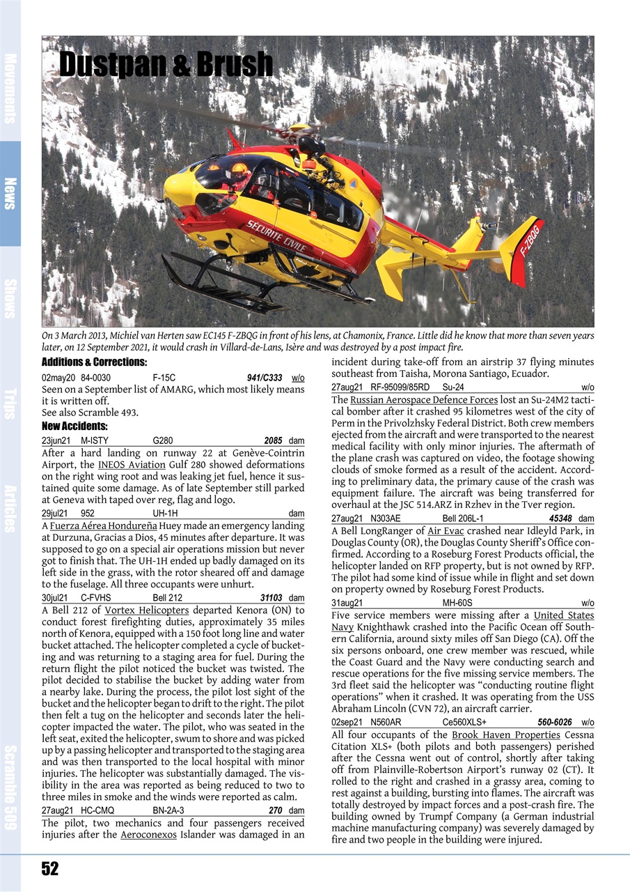 Scramble Magazine Preview Pages