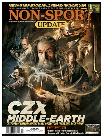Non-Sport Update Magazine issue Oct/Nov 2021