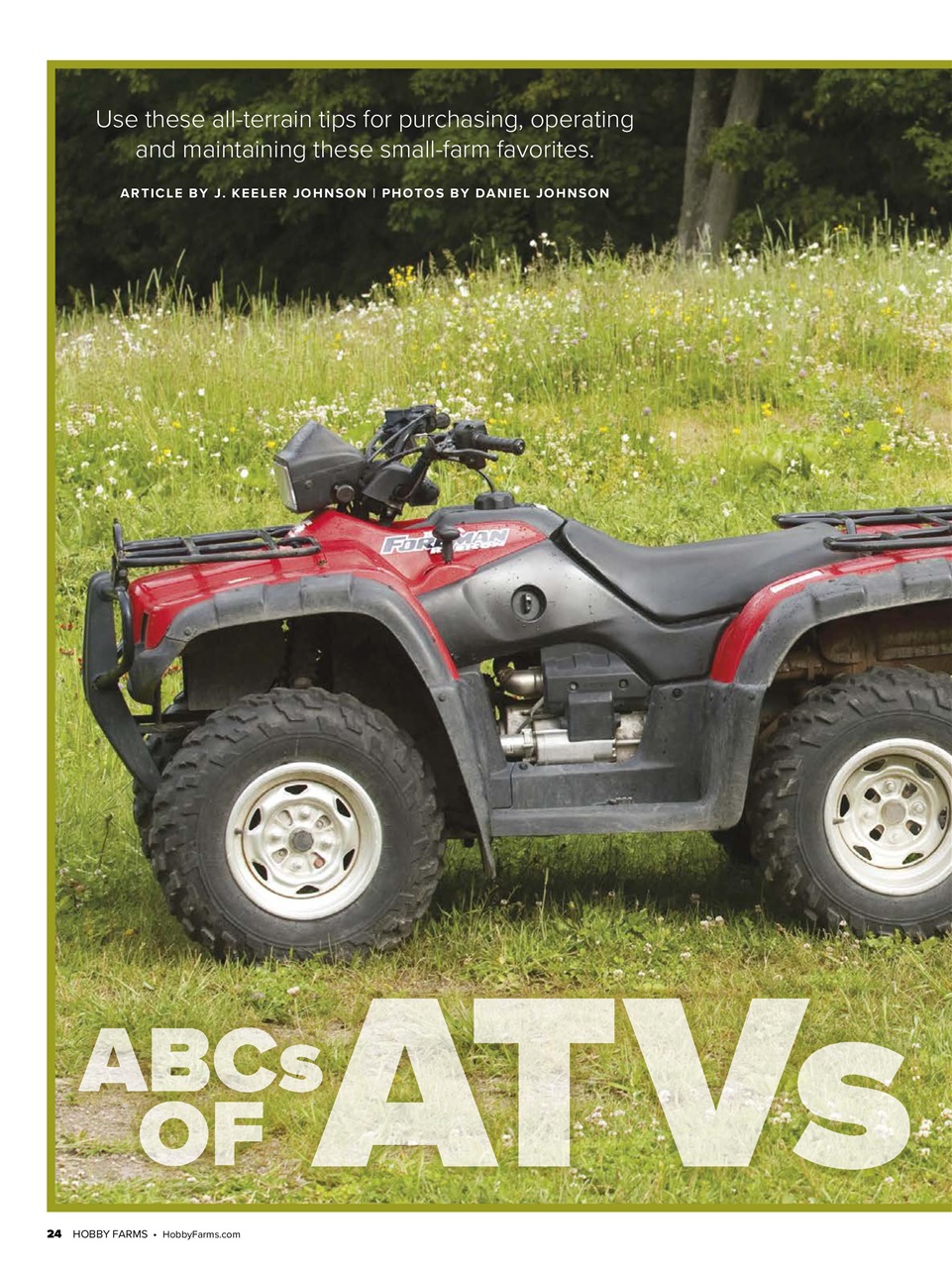 Hobby Farms Magazine Preview Pages