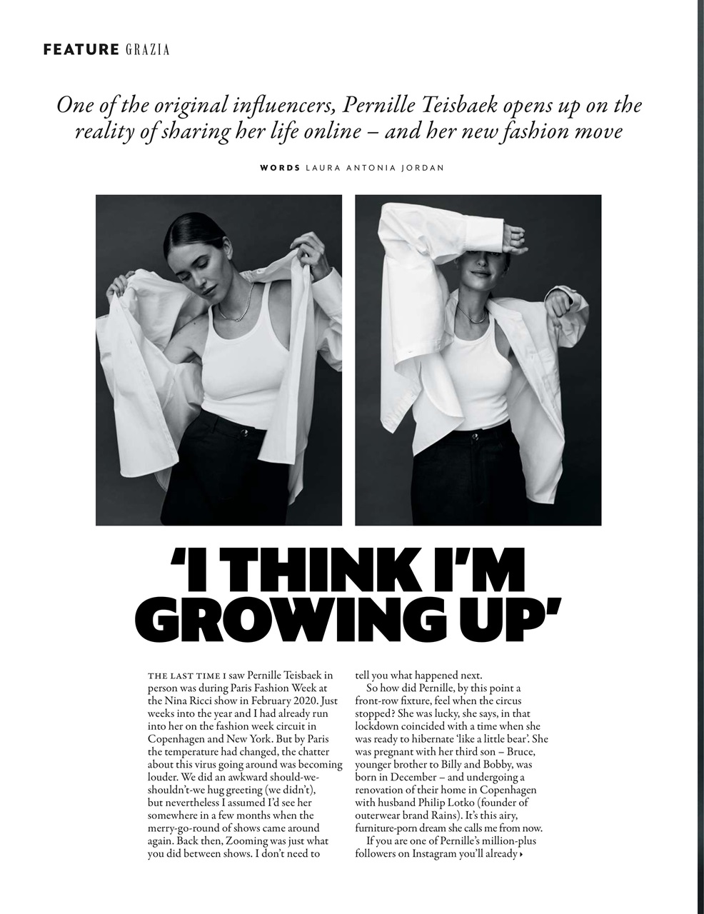 Grazia Preview Pages