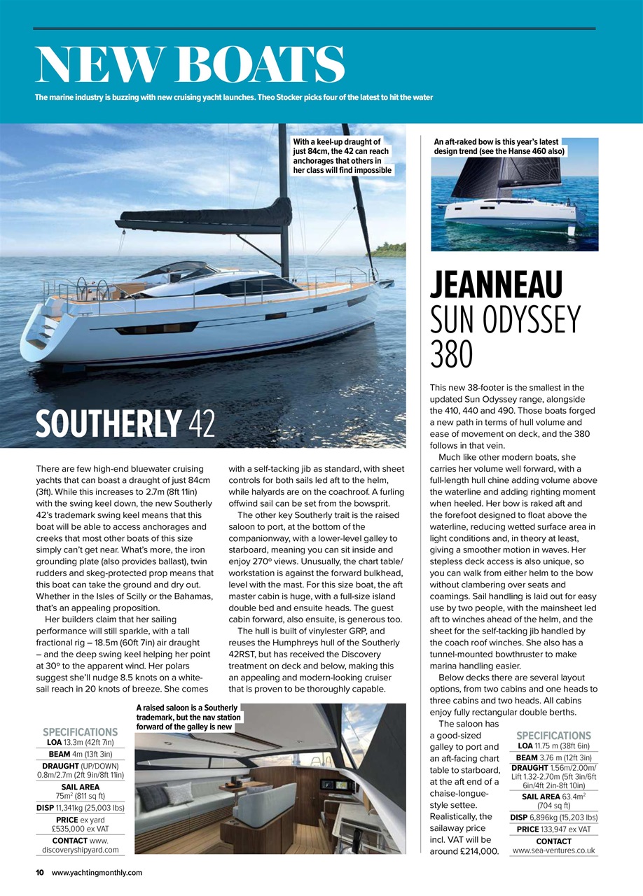 Yachting Monthly Preview Pages