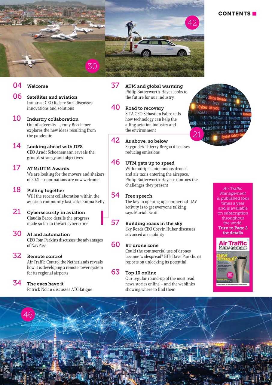 Air Traffic Management Preview Pages