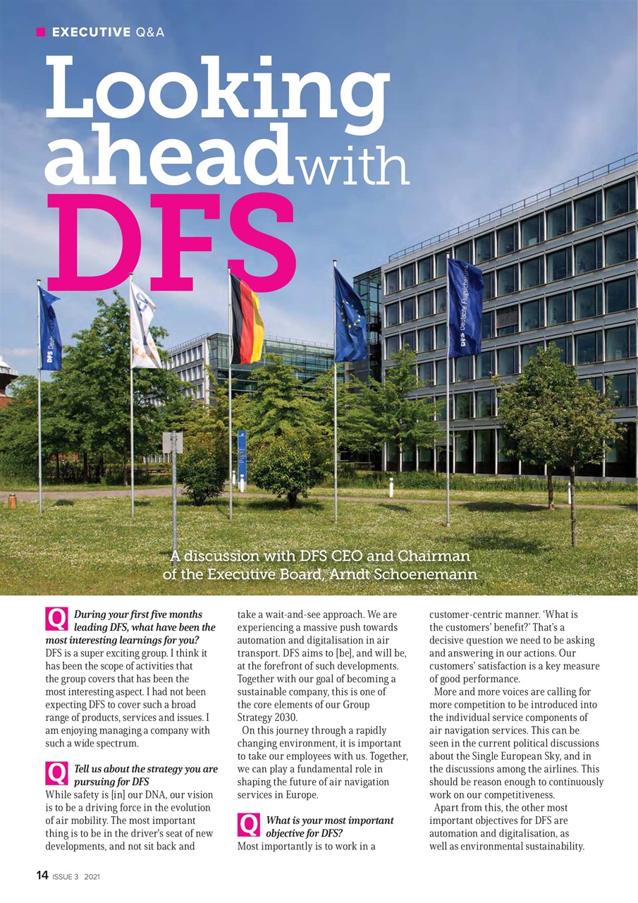 Air Traffic Management Preview Pages