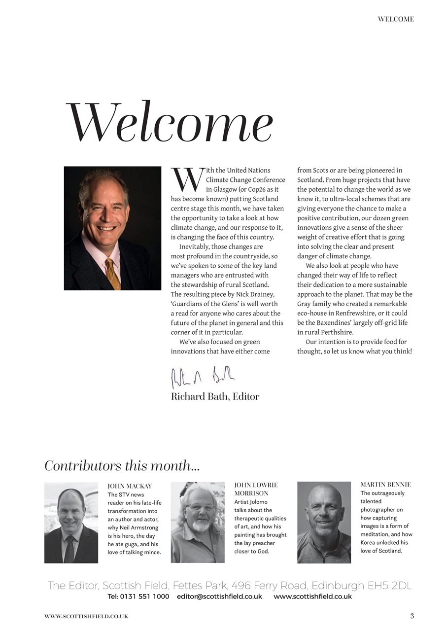 Scottish Field Preview Pages