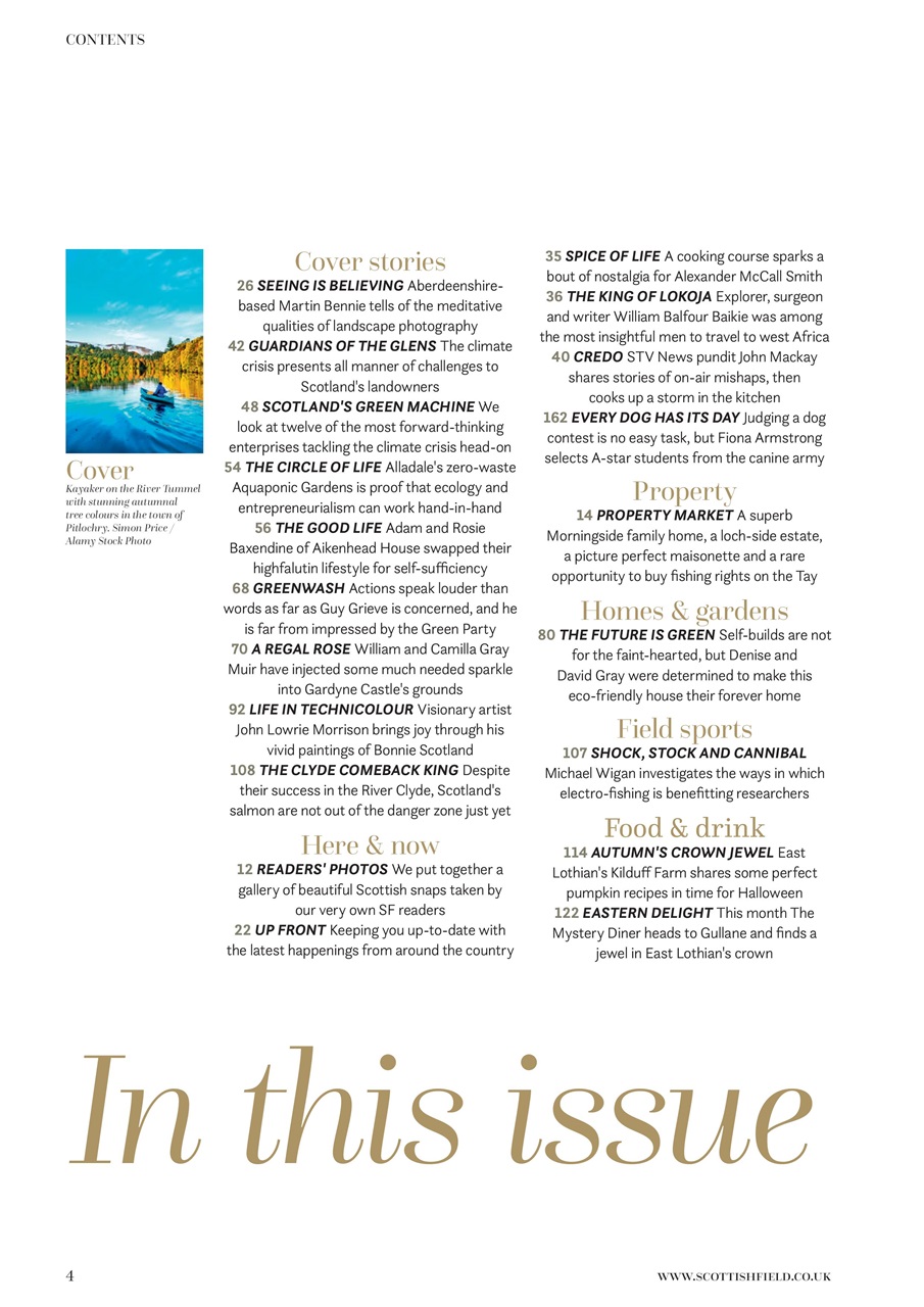 Scottish Field Preview Pages