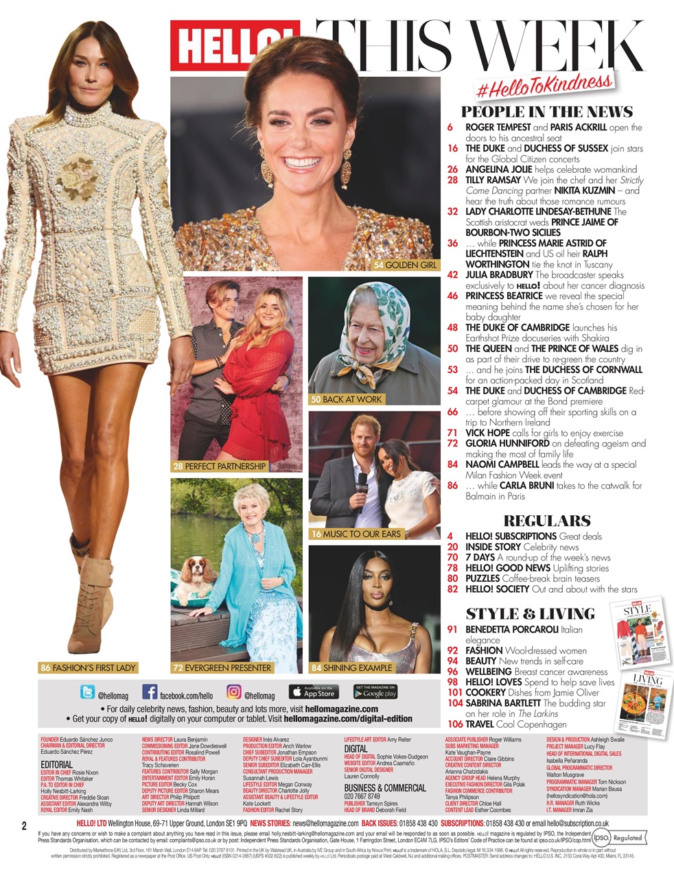 Hello! Magazine Preview Pages