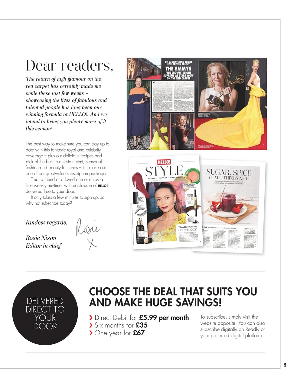 Hello! Magazine Preview Pages
