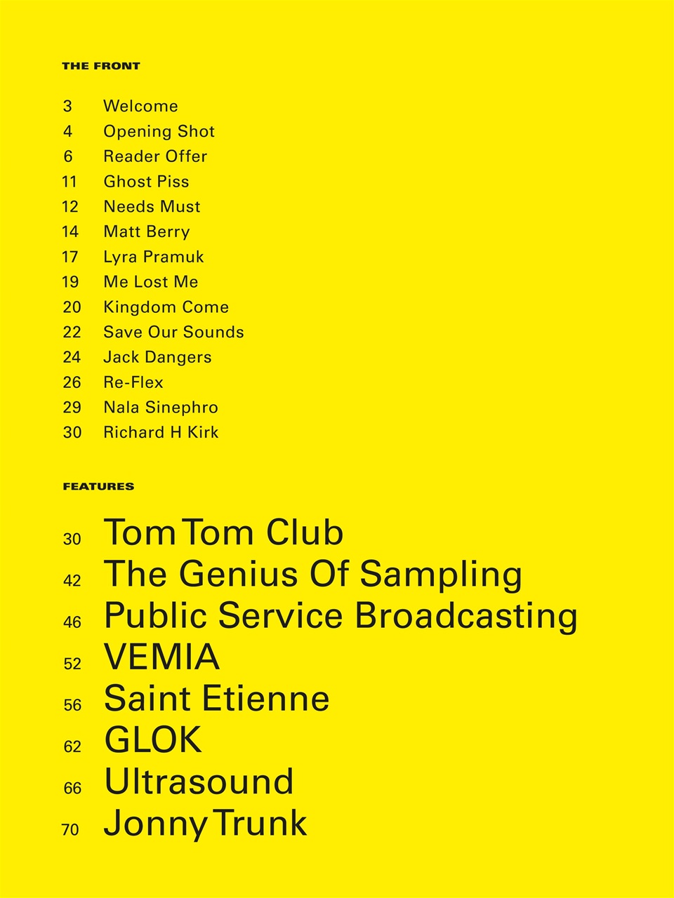 Electronic Sound Preview Pages