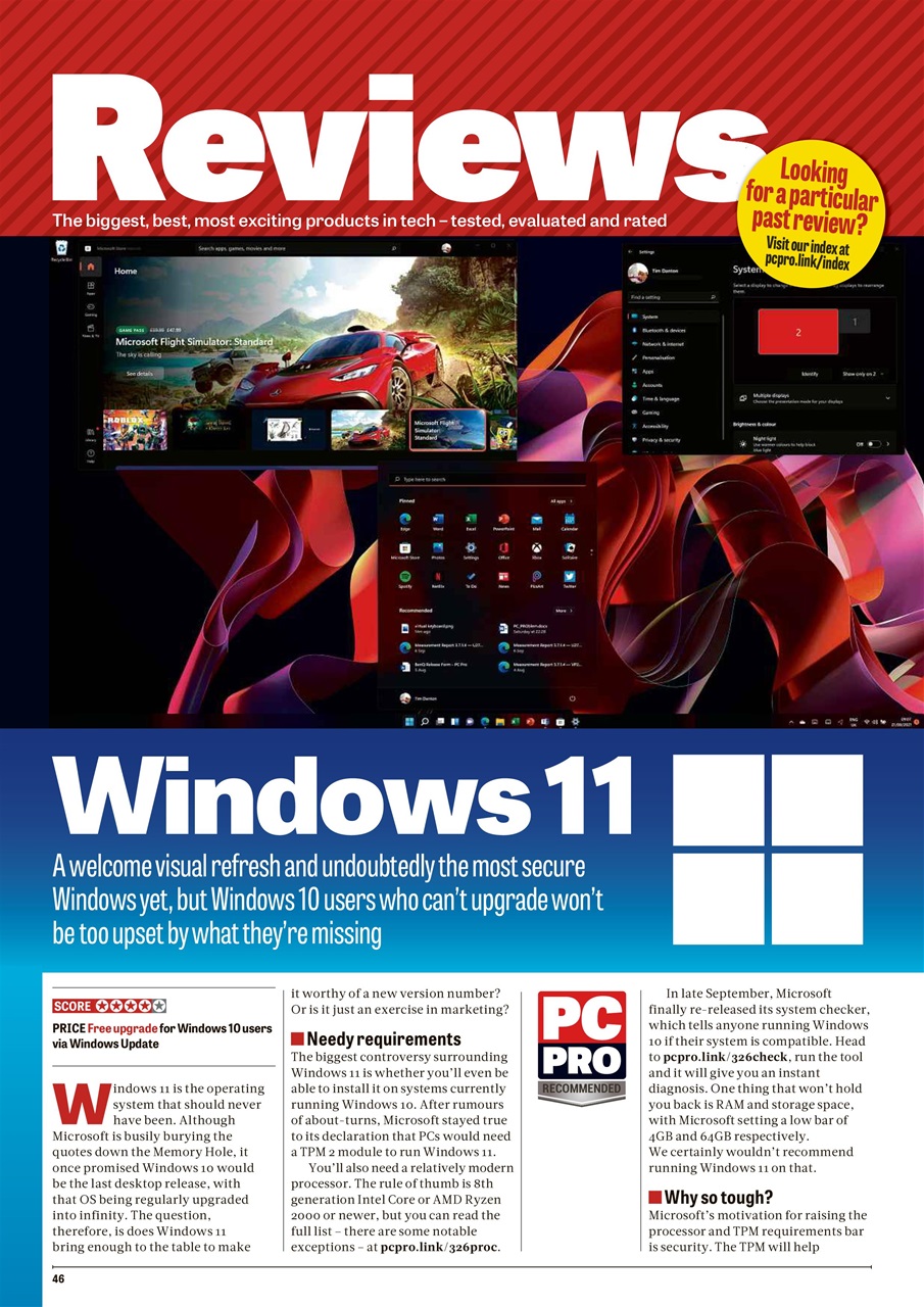 PC Pro Preview Pages