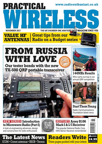 Practical Wireless issue November 2021