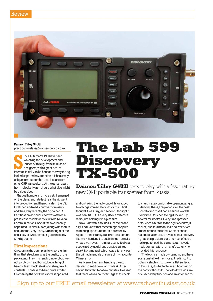 Practical Wireless Preview Pages