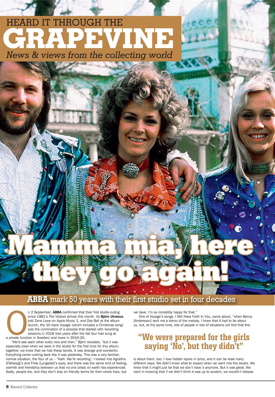 Record Collector Preview Pages