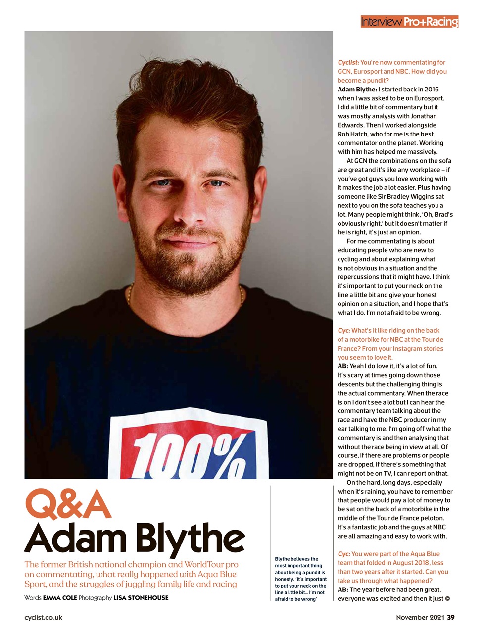 Cyclist Preview Pages