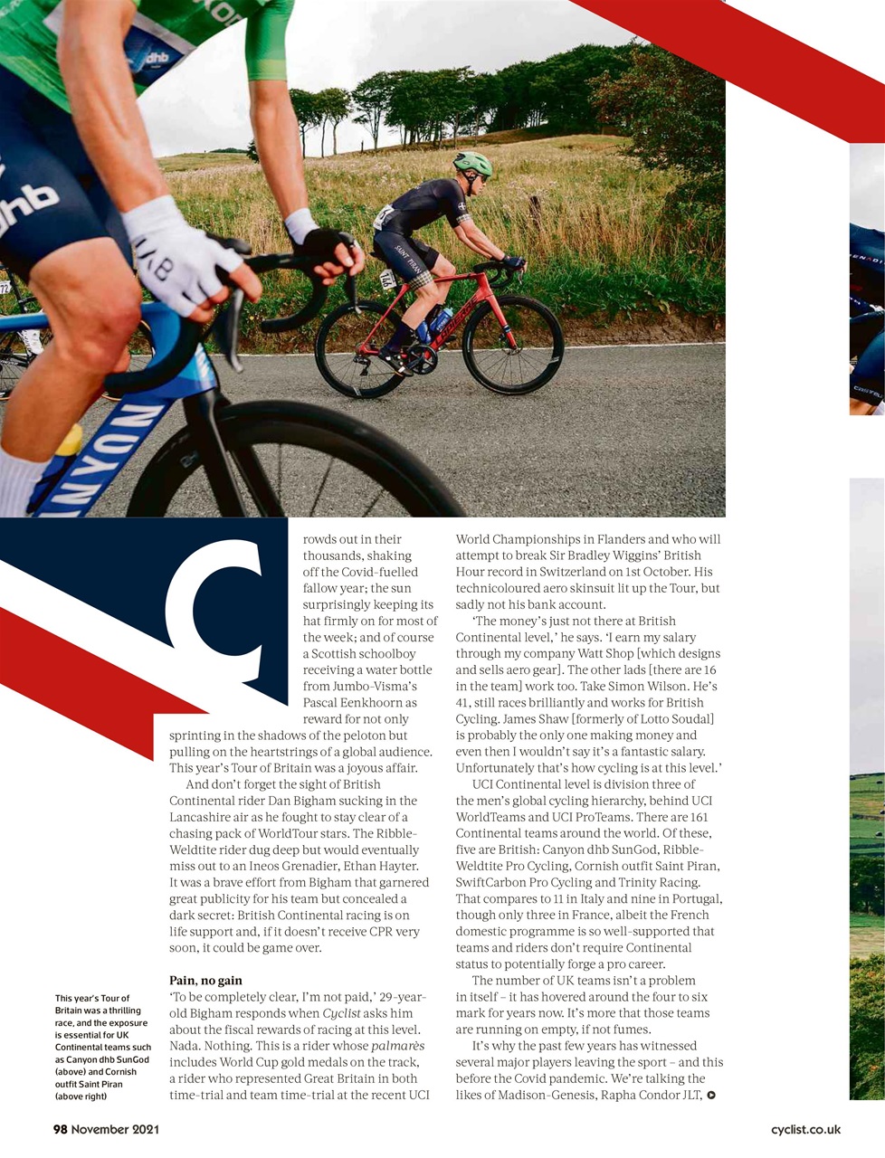 Cyclist Preview Pages