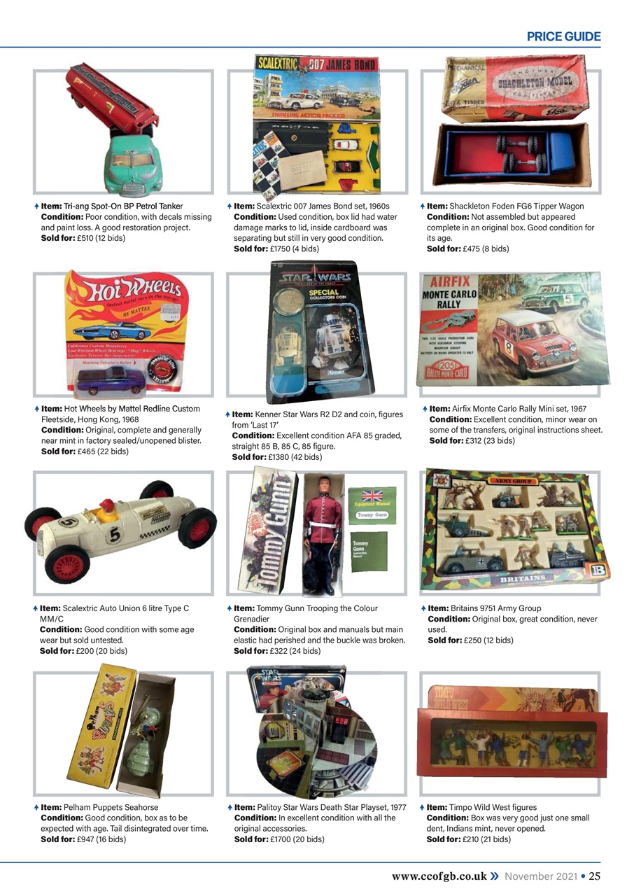 Collectors Gazette Preview Pages