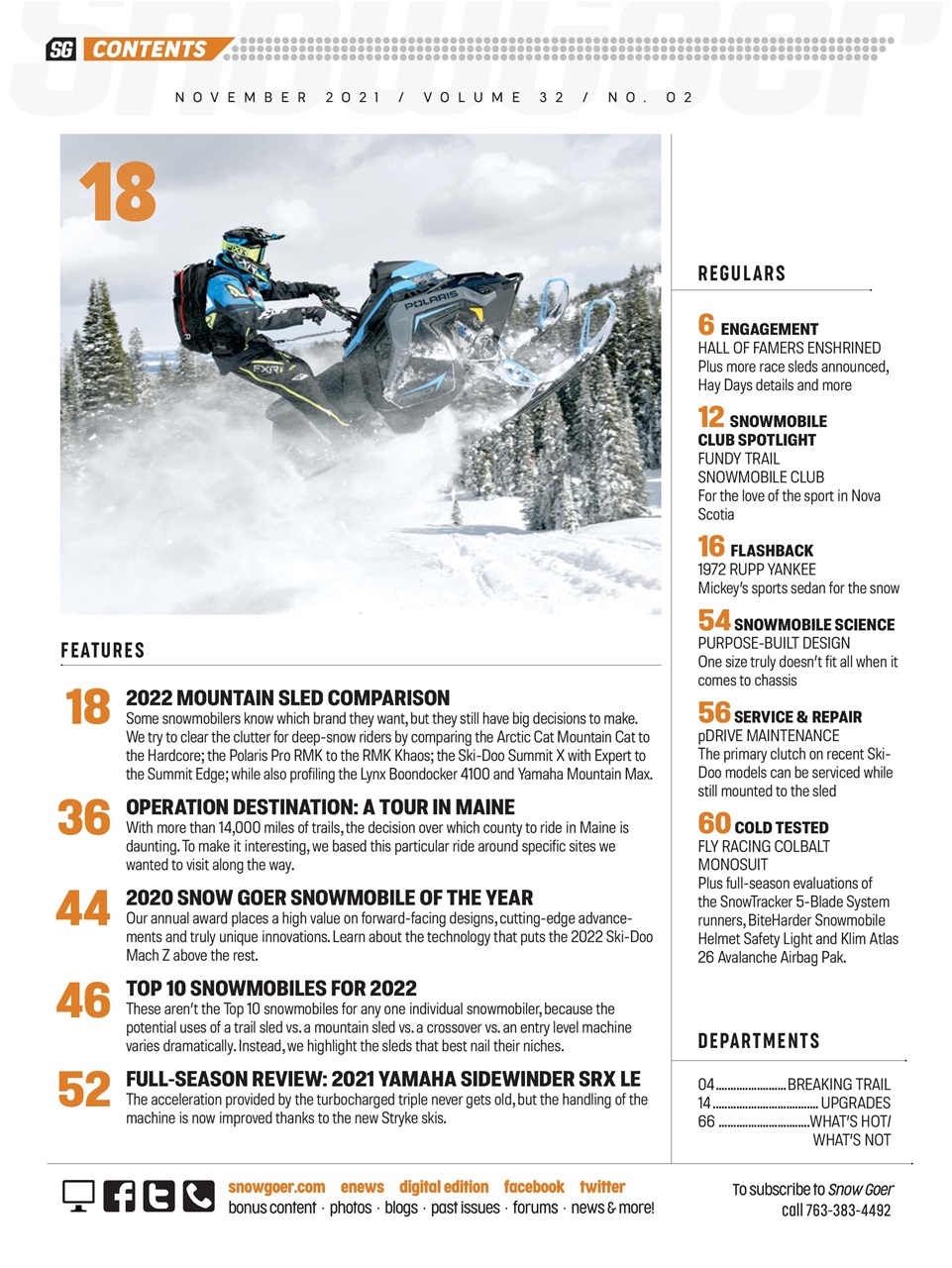 SnowGoer Preview Pages