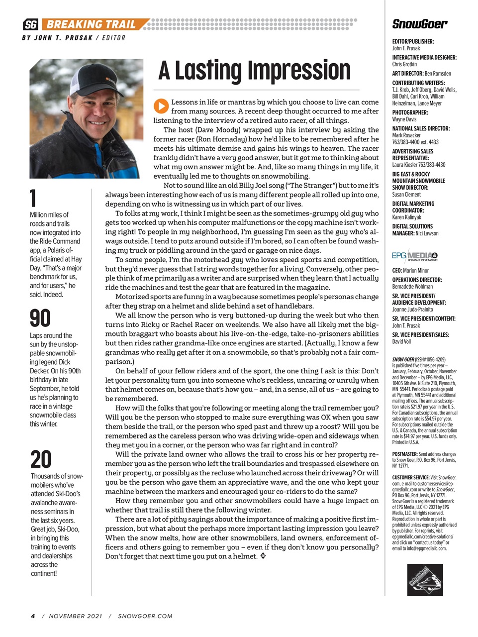 SnowGoer Preview Pages