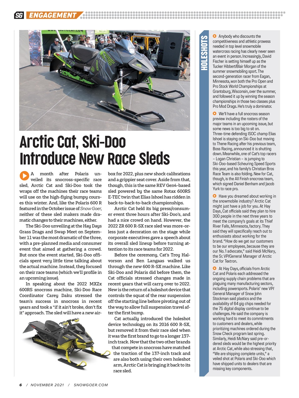 SnowGoer Preview Pages