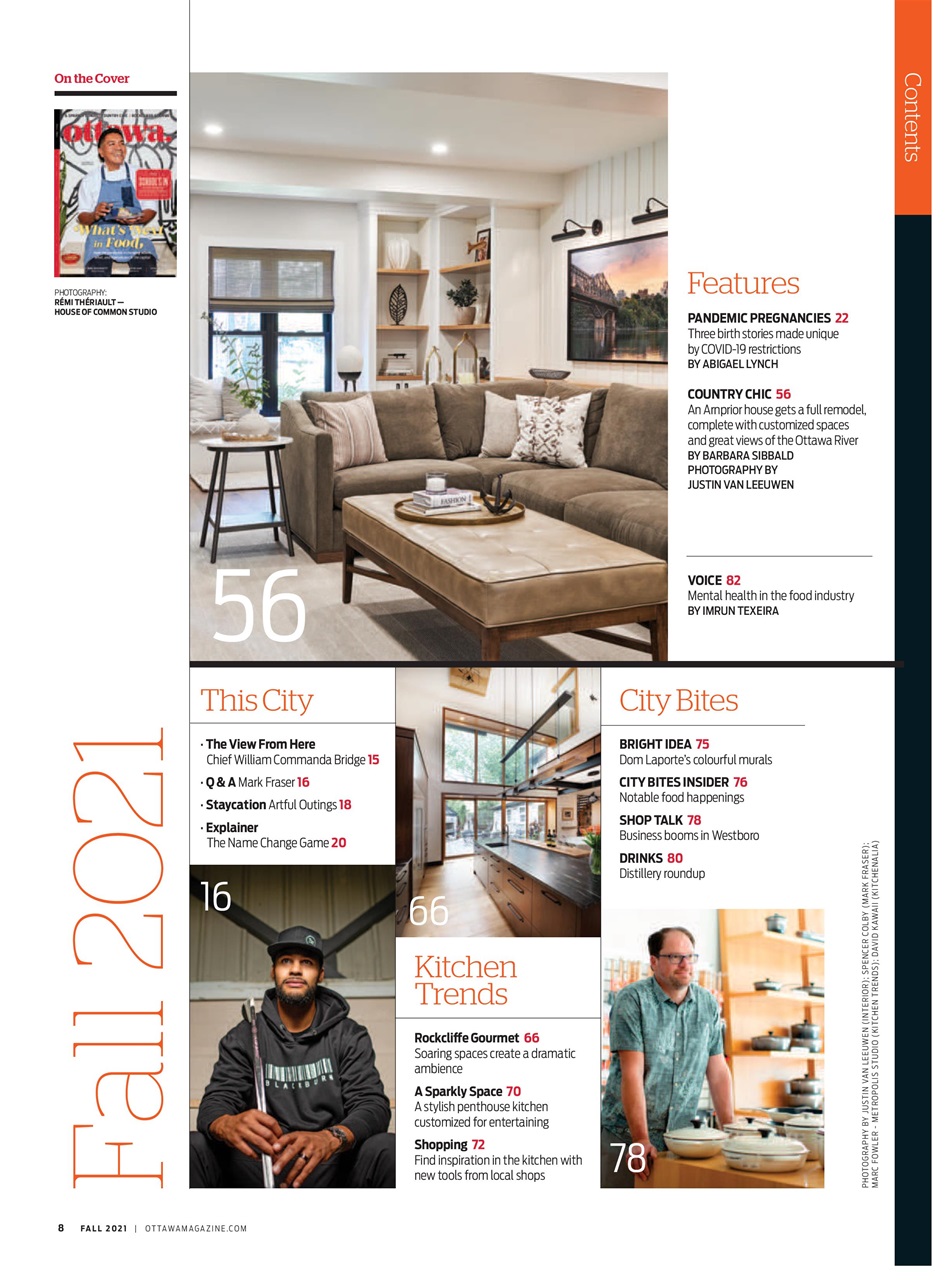 Ottawa Magazine Preview Pages