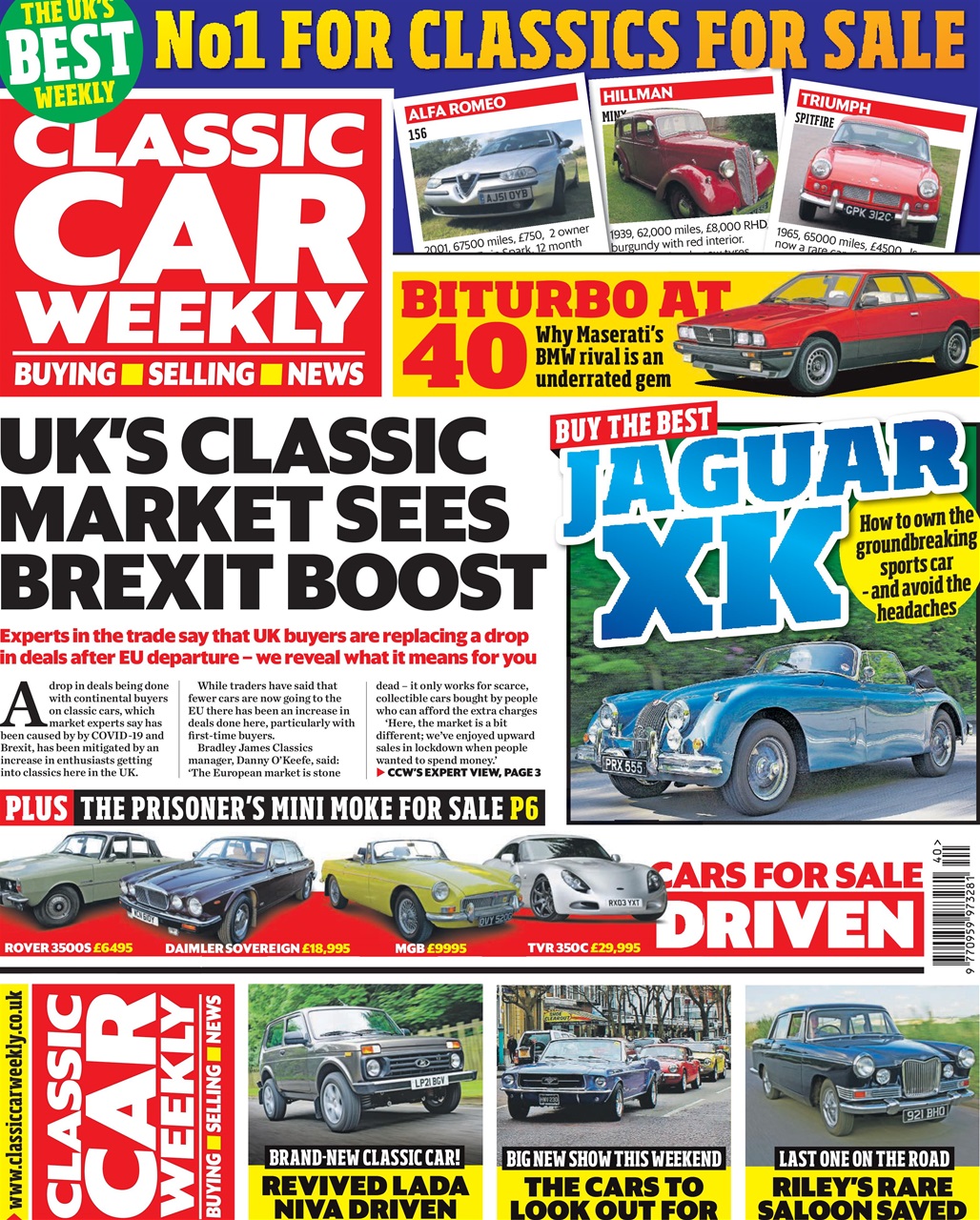 Classic Car Weekly Preview Pages